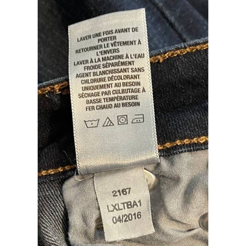 Aeropostale Jeggings Size 4 Short Blue Denim Cotton Polyester Spandex - Picture 6 of 9